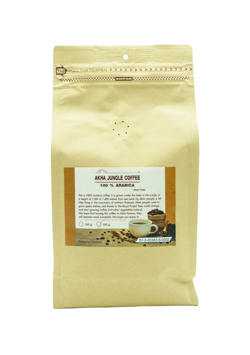 Akha Jungle Light roast - 200g