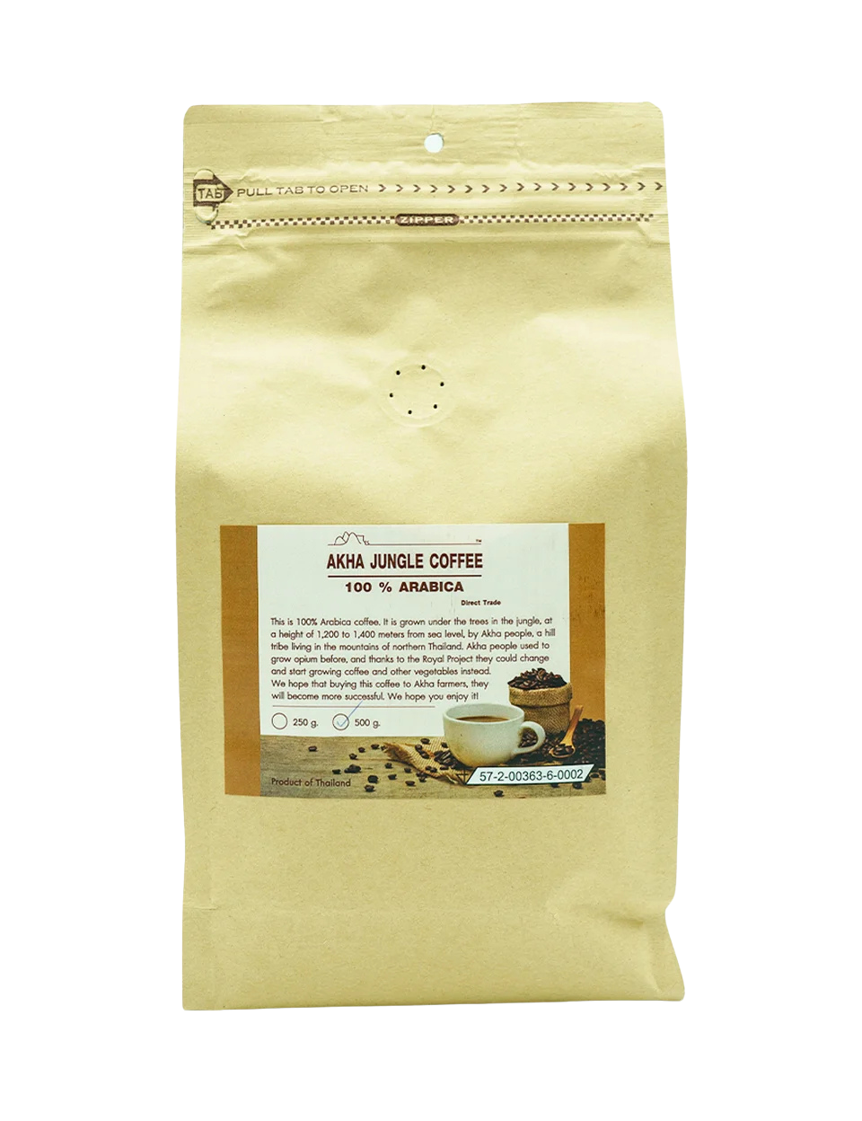 Akha Jungle Medium Roast - 500g